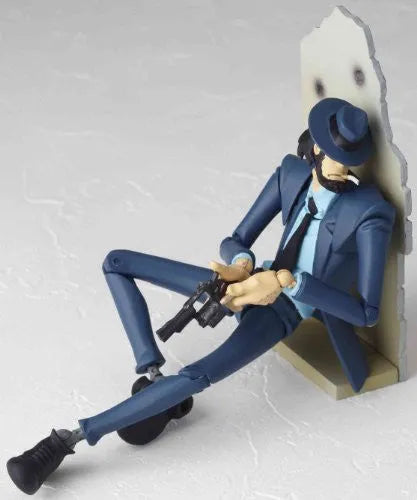 Lupin III - Jigen Daisuke - Revoltech - Legacy of Revoltech - No. 098 (Kaiyodo)ㅤ – Kaiyodo – ActionFigureBrasil