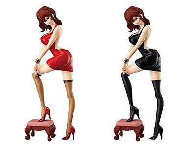 Lupin III Part5 - Mine Fujiko - Glitter & Glamours - Black, II - Red, II - Setㅤ – Banpresto – ActionFigureBrasil
