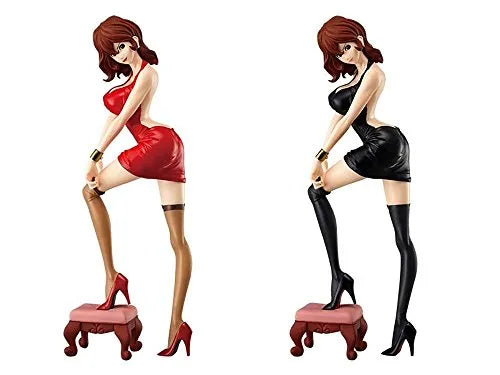 Lupin III Part5 - Mine Fujiko - Glitter & Glamours - Black, II - Red, II - Setㅤ – Banpresto – ActionFigureBrasil
