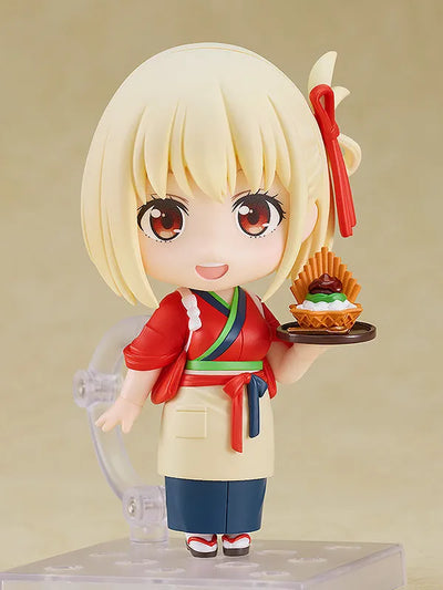Lycoris Recoil - Nishikigi Chisato - Nendoroid #2335 - Café LycoReco Uniform Ver. (Good Smile Company)ㅤ – Good Smile Company – ActionFigureBrasil — acessórios