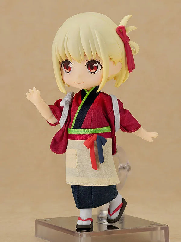 Lycoris Recoil - Nishikigi Chisato - Nendoroid Doll - Cafe LycoReco Uniform Ver. (Good Smile Company)ㅤ – Good Smile Company – ActionFigureBrasil