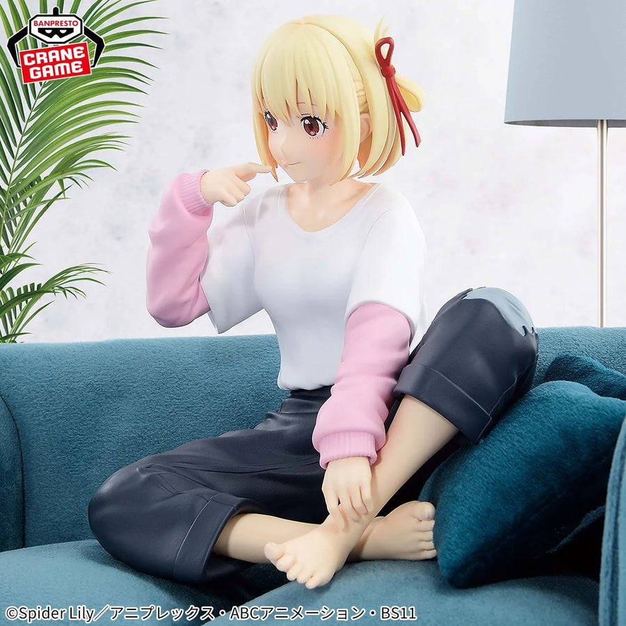Lycoris Recoil - Nishikigi Chisato - Relax Time (Bandai Spirits)ㅤ – Bandai Spirits – ActionFigureBrasil