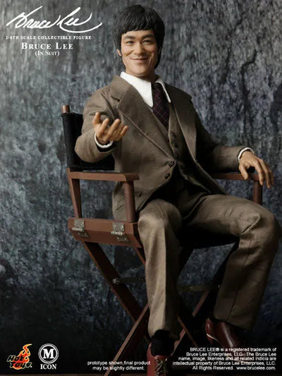 M Icon 1/6 Bruce Lee Figure (Suit)ㅤ – Puella Magi Madoka Magica – ActionFigureBrasil — iluminação de estúdio