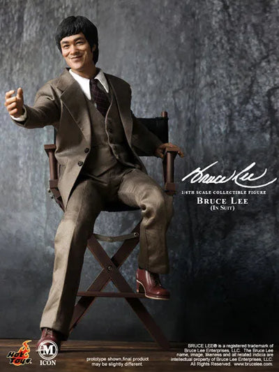 M Icon 1/6 Bruce Lee Figure (Suit)ㅤ – Puella Magi Madoka Magica – ActionFigureBrasil — detalhe do produto