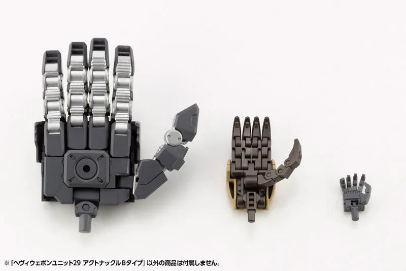 M.S.G Modeling Support Goods - Heavy Weapon Unit 29 Action Knuckle - Type-B (Kotobukiya)ㅤ – Kotobukiya – ActionFigureBrasil