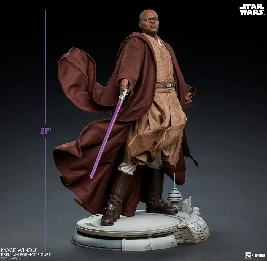 Mace Windu - LIMITED EDITION: 600 – Sideshow Collectibles – ActionFigure Brasil