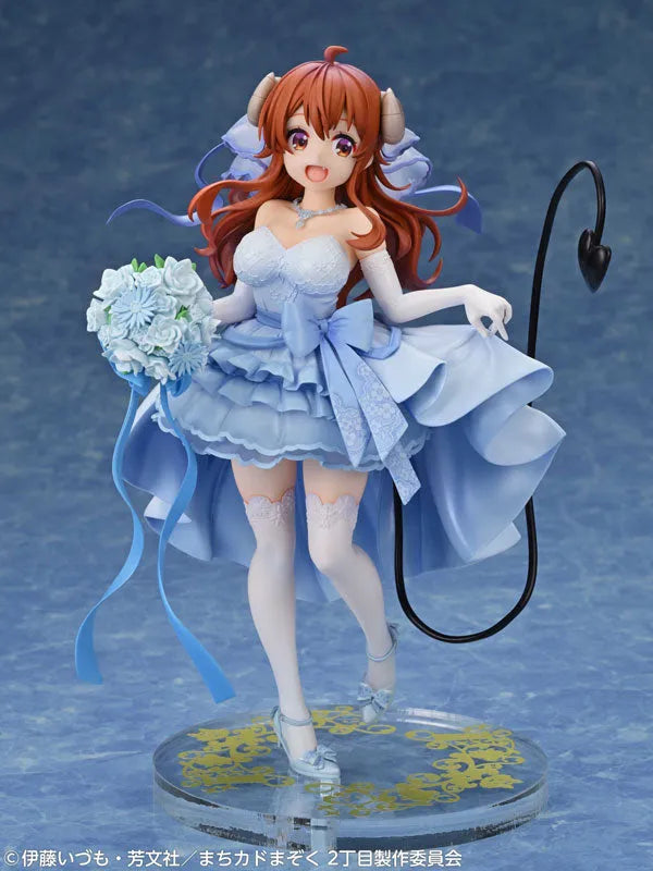 Machikado Mazoku: 2-choume - Yoshida Yuuko - 1/7 - Wedding Ver. (Medicos Entertainment)ㅤ – Medicos Entertainment – ActionFigureBrasil