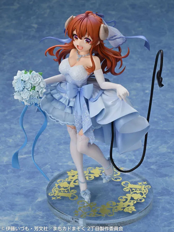 Machikado Mazoku: 2-choume - Yoshida Yuuko - 1/7 - Wedding Ver. (Medicos Entertainment)ㅤ – Medicos Entertainment – ActionFigureBrasil
