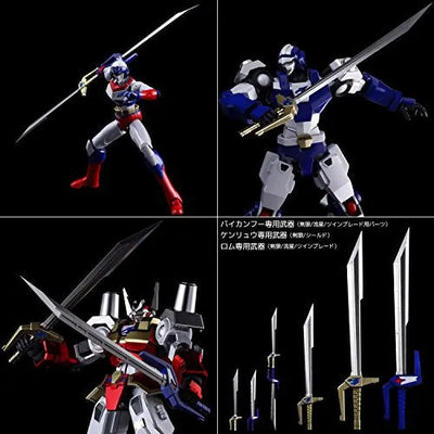 Machine Robo: Chronos no Gyakushuu - Baikanfu - Kenryu - Rom Stol - Metamorforce - Bari Ationㅤ – Sentinel – ActionFigureBrasil — ângulo diferente