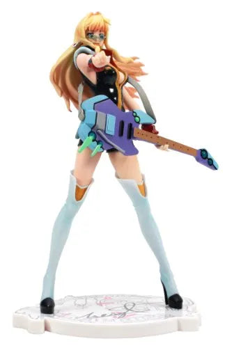 Macross 7 - Macross Frontier - Sheryl Nome - Costume x Crossover! - Macross 30th Anniversary SQ Figure Vol. 1 - SQ - Fire Bomber ver.ㅤ – Banpresto – ActionFigureBrasil