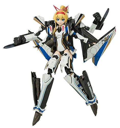 Macross Delta - Aoshima Character Kit Selection MC-02 - V.F.G. - VF-31J Siegfried - 35th Aniversary (Aoshima)ㅤ – Aoshima – ActionFigureBrasil