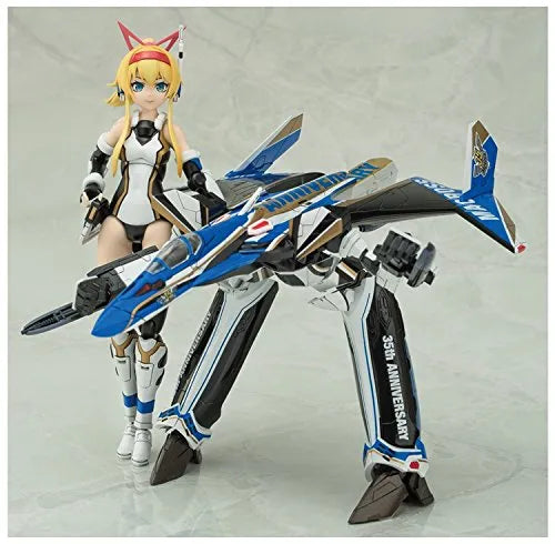 Macross Delta - Aoshima Character Kit Selection MC-02 - V.F.G. - VF-31J Siegfried - 35th Aniversary (Aoshima)ㅤ – Aoshima – ActionFigureBrasil