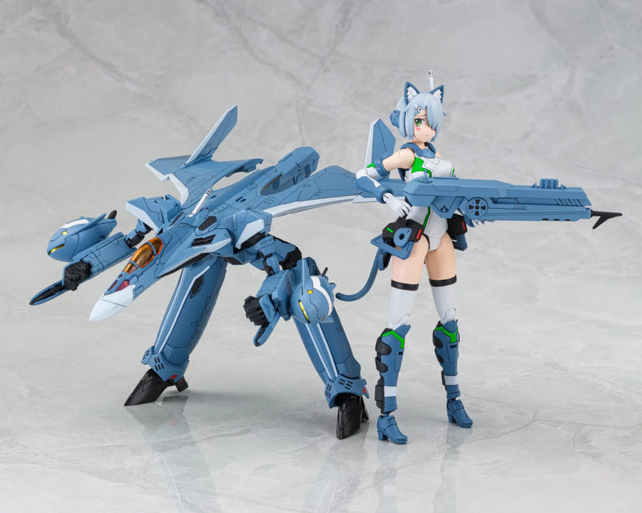 Macross Delta - Aoshima Character Kit Selection MC-11 - V.F.G. - VF-31A Kairos - SP (Aoshima)ㅤ – Aoshima – ActionFigureBrasil