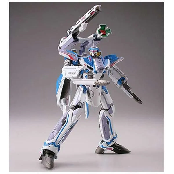 Macross Delta - GiMIX Aircraft Series - Macross Modelers x GiMIX - MCR11 - VF-31J Siegfried Battroid-Hayate Immermann - 1/144 - Battroid mode (Tomytec)ㅤ – Tomytec – ActionFigureBrasil