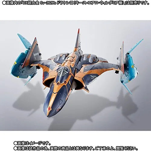 MACROSS DELTA - LILL DRAKEN & MISSILE POD FOR DX CHOGOKIN Sv-262Hs DRAKEN III (KEITH AERO WINDERMERE CUSTOM) - LIMITED EDITIONㅤ – Bandai – ActionFigureBrasil