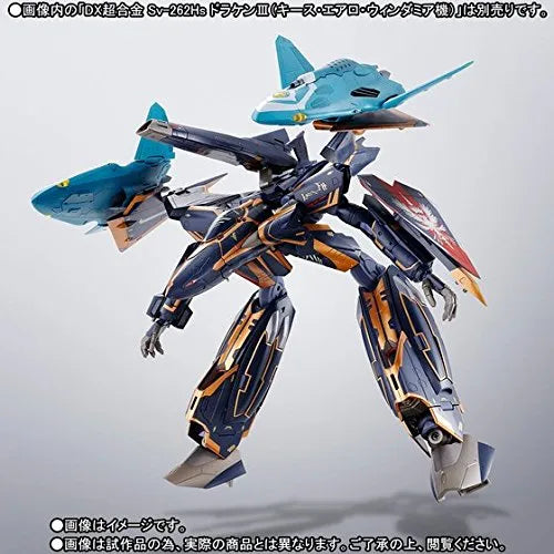 MACROSS DELTA - LILL DRAKEN & MISSILE POD FOR DX CHOGOKIN Sv-262Hs DRAKEN III (KEITH AERO WINDERMERE CUSTOM) - LIMITED EDITIONㅤ – Bandai – ActionFigureBrasil
