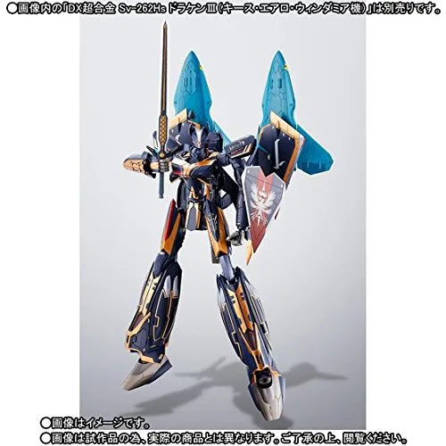 MACROSS DELTA - LILL DRAKEN & MISSILE POD FOR DX CHOGOKIN Sv-262Hs DRAKEN III (KEITH AERO WINDERMERE CUSTOM) - LIMITED EDITIONㅤ – Bandai – ActionFigureBrasil