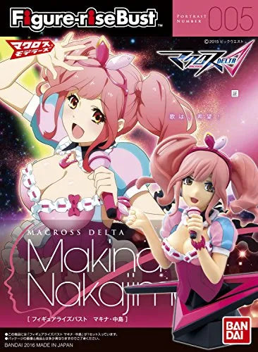 Macross Delta - Makina Nakajima - Figure-rise Bustㅤ – Bandai – ActionFigureBrasil