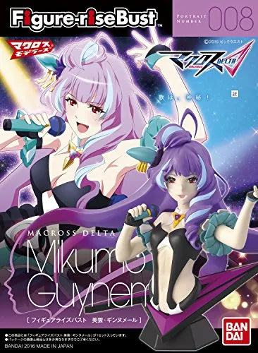 Macross Delta - Mikumo Guynemer - Bust - Figure-rise Bustㅤ – Bandai – ActionFigureBrasil