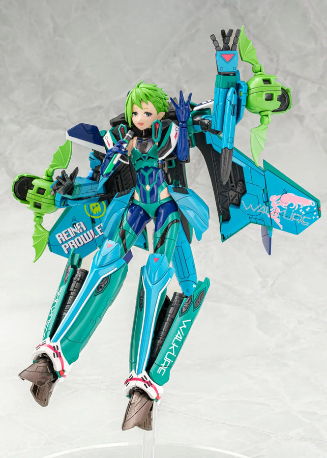 Macross Delta - Reina Prowler - VF-31A Kairos (Normal) - Aoshima Character Kit Selection (MC-15) - V.F.G. (Aoshima)ㅤ – Aoshima – ActionFigureBrasil