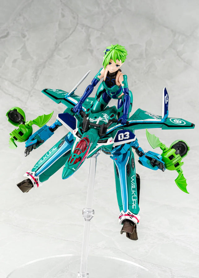 Macross Delta - Reina Prowler - VF-31A Kairos (Normal) - Aoshima Character Kit Selection (MC-15) - V.F.G. (Aoshima)ㅤ – Aoshima – ActionFigureBrasil