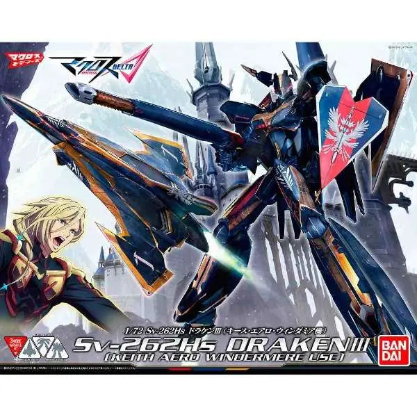 Macross Delta - Sv-262Hs Draken III - 1/72 - Keith Aero Windermere Custom (Bandai)ㅤ – Bandai – ActionFigureBrasil