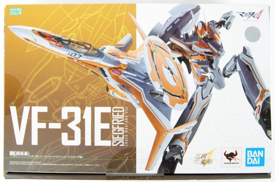 Macross Delta - VF-31E Siegfried - DX Chogokin - Chuck Mustang Use (Bandai Spirits)ㅤ – Bandai Spirits – ActionFigureBrasil