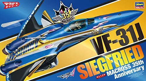 Macross Delta - VF-31J Siegfried - 1/72 - 35th Anniversary (Hasegawa)ㅤ – Hasegawa – ActionFigureBrasil