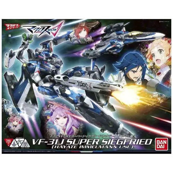 Macross Delta - VF-31J Super Siegfried - 1/72 - Hayate Immelman Custom (Bandai)ㅤ – Bandai – ActionFigureBrasil