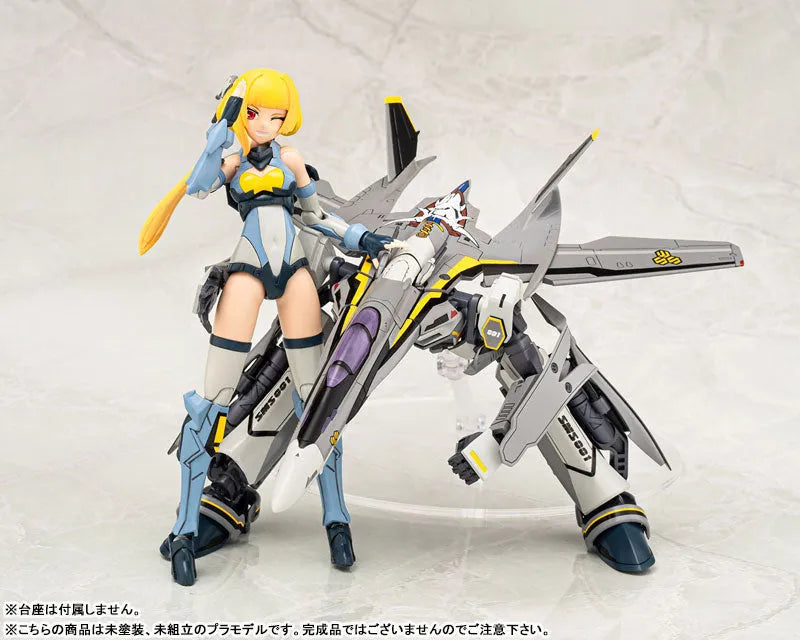Macross Frontier - Aoshima Character Kit Selection MC-06 - V.F.G. - VF-25S Messiah (Aoshima)ㅤ – Aoshima – ActionFigureBrasil