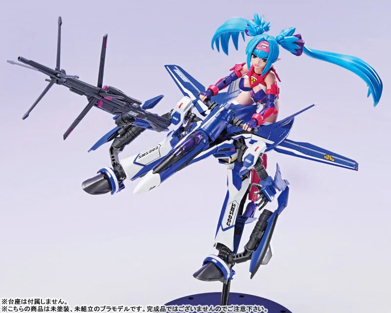 Macross Frontier - Klan Klang - Aoshima Character Kit Selection (MC-07) - V.F.G. - VF-25G Super Messiah - Model Kit - 2022 Re-release (Aoshima)ㅤ – Aoshima – ActionFigureBrasil