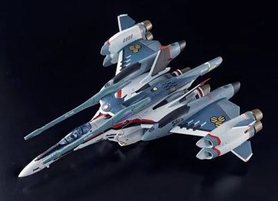 Macross Frontier - Macross Frontier The Movie ~Itsuwari no Utahime~ - VF-25F Tornado Messiah Valkyrie (Saotome Alto Custom) - DX Chogokin - 1/60 (Bandai)ㅤ – Bandai – ActionFigureBrasil — detalhe do produto