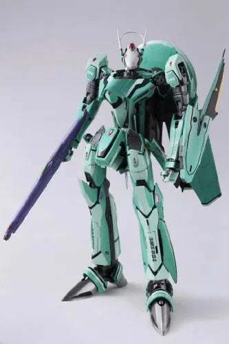 Macross Frontier - Macross Frontier The Movie ~Sayonara no Tsubasa~ - RVF-25 Messiah Valkyrie (Luca Angelloni Custom) - DX Chogokin - 1/60 - Renewal Ver. (Bandai)ㅤ – Bandai – ActionFigureBrasil