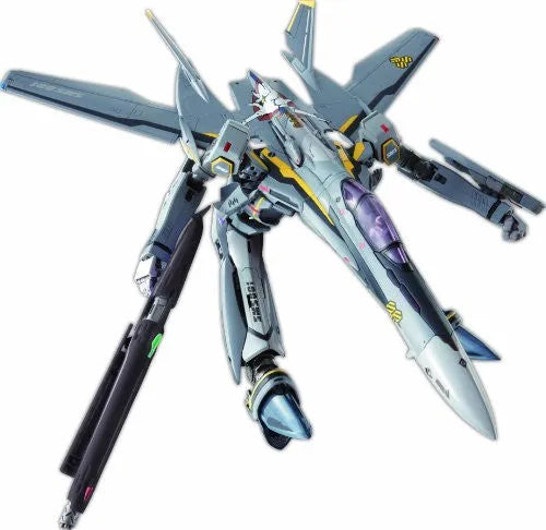 Macross Frontier - Macross Frontier The Movie ~Sayonara no Tsubasa~ - VF-25S Messiah Valkyrie (Ozma Lee Custom) - DX Chogokin - 1/60 - Renewal Ver. (Bandai)ㅤ – Bandai – ActionFigureBrasil