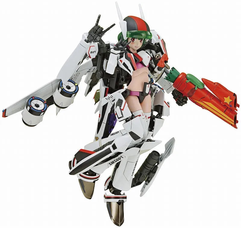 Macross Frontier - Ranka Lee - Aoshima Character Kit Selection MC-09 - V.F.G. - VF-25F Messiah (Aoshima)ㅤ – Aoshima – ActionFigureBrasil