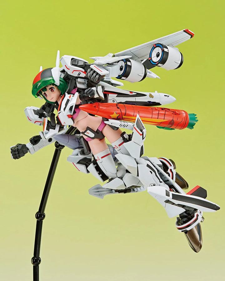 Macross Frontier - Ranka Lee - Aoshima Character Kit Selection MC-09 - V.F.G. - VF-25F Messiah (Aoshima)ㅤ – Aoshima – ActionFigureBrasil