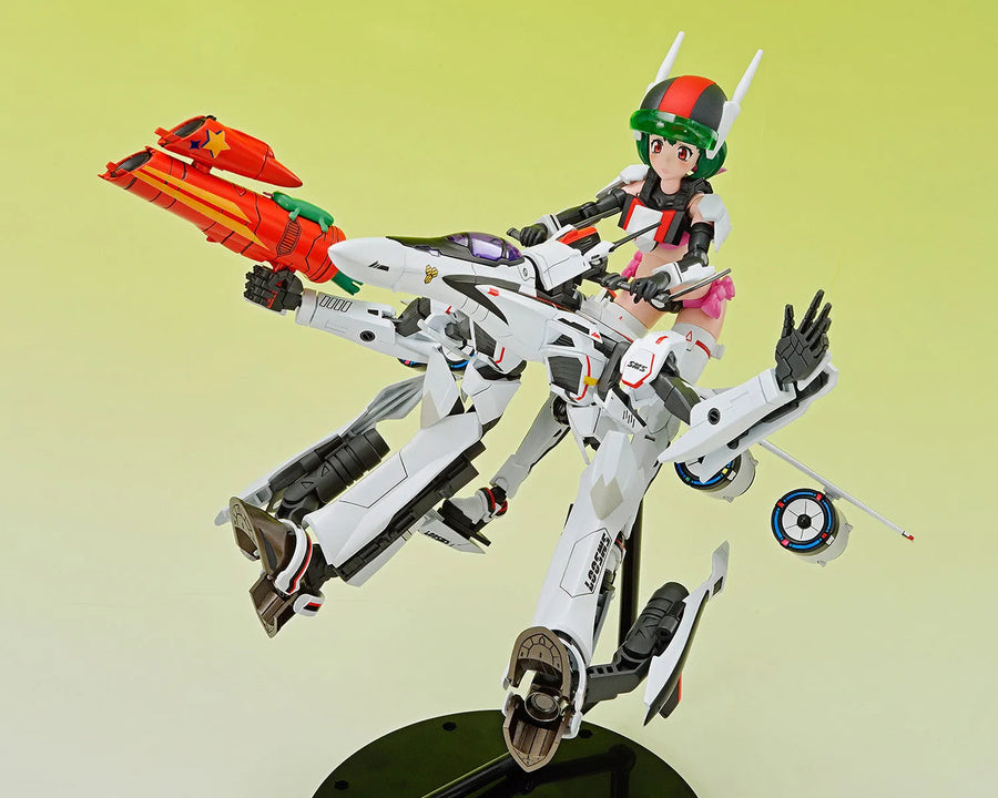 Macross Frontier - Ranka Lee - Aoshima Character Kit Selection MC-09 - V.F.G. - VF-25F Messiah (Aoshima)ㅤ – Aoshima – ActionFigureBrasil