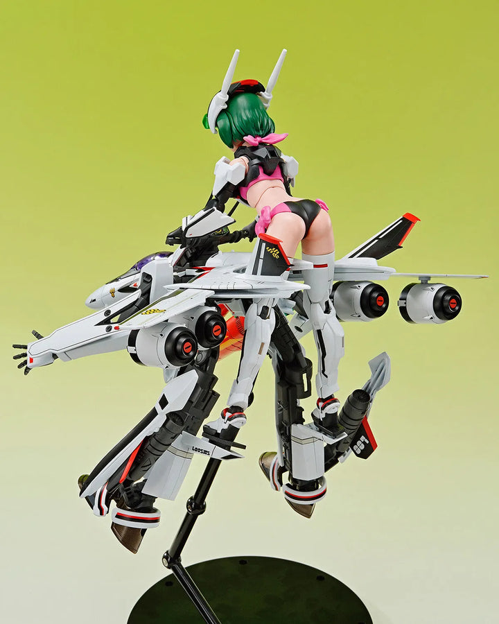 Macross Frontier - Ranka Lee - Aoshima Character Kit Selection MC-09 - V.F.G. - VF-25F Messiah (Aoshima)ㅤ – Aoshima – ActionFigureBrasil