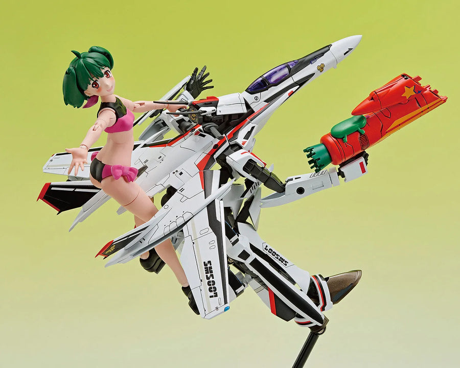 Macross Frontier - Ranka Lee - Aoshima Character Kit Selection MC-09 - V.F.G. - VF-25F Messiah (Aoshima)ㅤ – Aoshima – ActionFigureBrasil