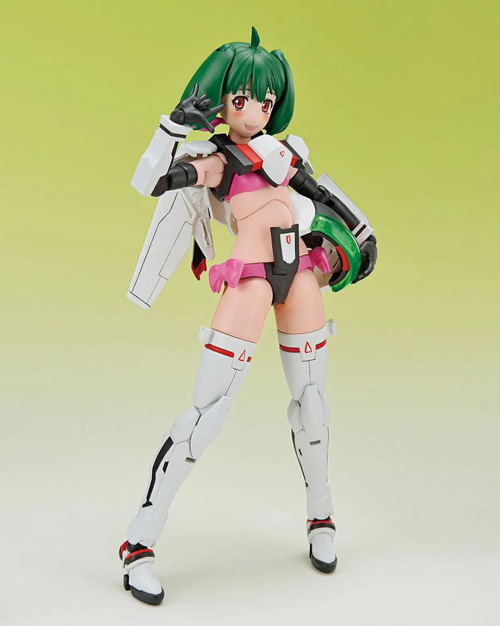 Macross Frontier - Ranka Lee - Aoshima Character Kit Selection MC-09 - V.F.G. - VF-25F Messiah (Aoshima)ㅤ – Aoshima – ActionFigureBrasil