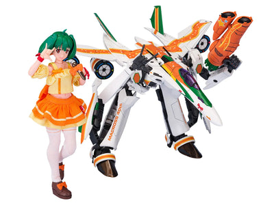 Macross Frontier - Ranka Lee - Aoshima Character Kit Selection (MC-10) - V.F.G. - VF-25F Messiah - 40th Aniversary (Aoshima)ㅤ – Aoshima – ActionFigureBrasil