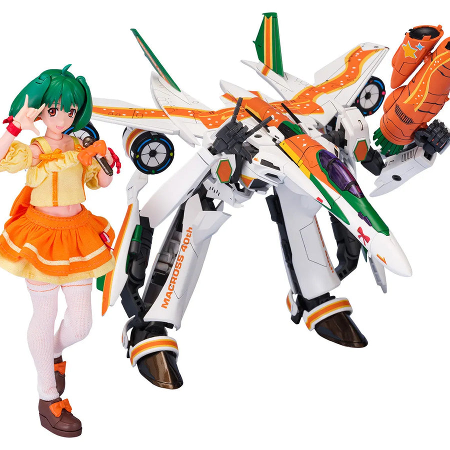 Macross Frontier - Ranka Lee - Aoshima Character Kit Selection (MC-10) - V.F.G. - VF-25F Messiah - 40th Aniversary (Aoshima)ㅤ – Aoshima – ActionFigureBrasil