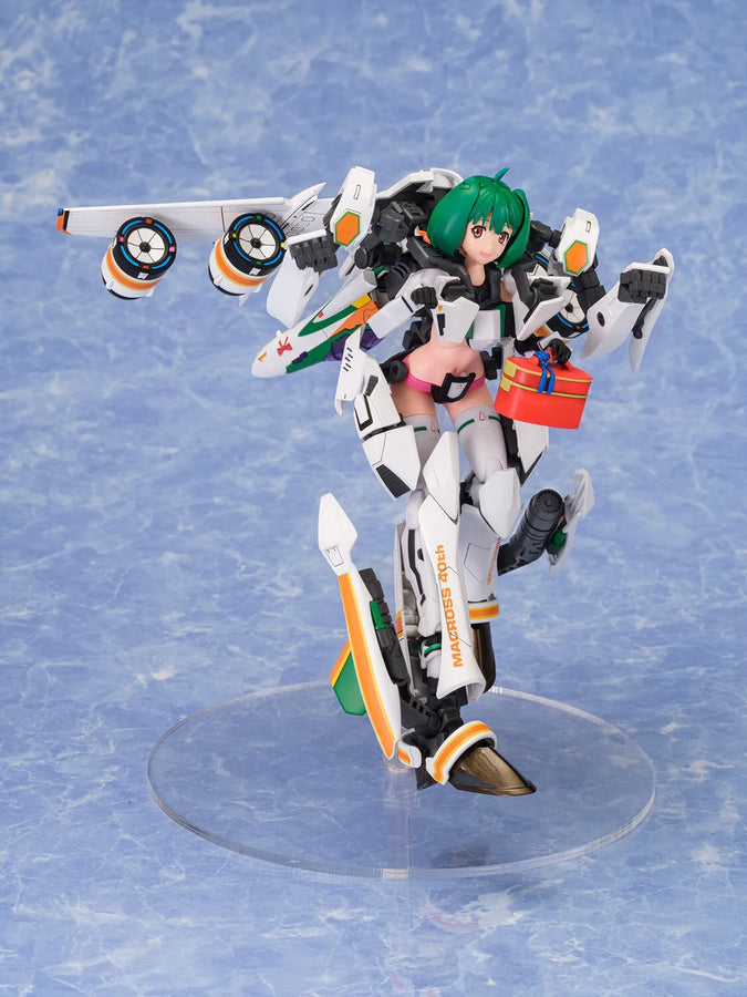 Macross Frontier - Ranka Lee - Aoshima Character Kit Selection (MC-10) - V.F.G. - VF-25F Messiah - 40th Aniversary (Aoshima)ㅤ – Aoshima – ActionFigureBrasil