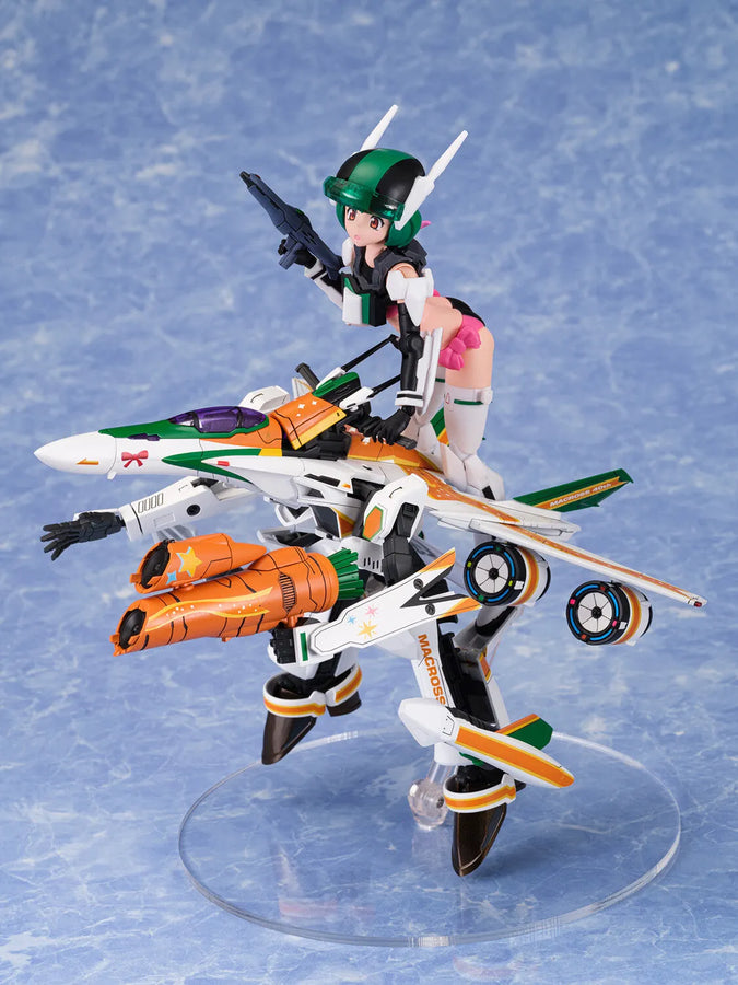 Macross Frontier - Ranka Lee - Aoshima Character Kit Selection (MC-10) - V.F.G. - VF-25F Messiah - 40th Aniversary (Aoshima)ㅤ – Aoshima – ActionFigureBrasil