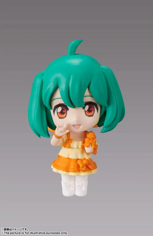 Macross Frontier - Ranka Lee - VF-25G Messiah Valkyrie (Michael Blanc Custom) - Tiny Session - VF-25G Messiah Valkyrie (Michael Use) with Ranka (Bandai Spirits)ㅤ – Bandai Spirits – ActionFigureBrasil