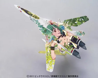 Macross Frontier The Movie ~Sayonara no Tsubasa~ - Ranka Lee - VF-25F Messiah Valkyrie - 1/100 - Fighter Mode Ranka Marking Ver. (Bandai)ㅤ – Bandai – ActionFigureBrasil