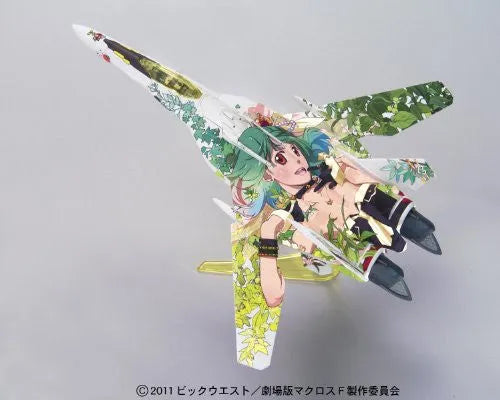 Macross Frontier The Movie ~Sayonara no Tsubasa~ - Ranka Lee - VF-25F Messiah Valkyrie - 1/100 - Fighter Mode Ranka Marking Ver. (Bandai)ㅤ – Bandai – ActionFigureBrasil
