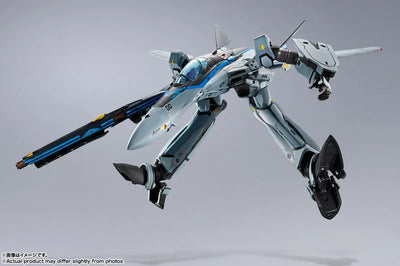 Macross Frontier - Top Gun: Maverick - VF-25 Messiah Valkyrie - DX Chogokin - Top Gun: Maverick Ver. (Bandai Spirits)ㅤ – Bandai Spirits – ActionFigureBrasil — embalagem