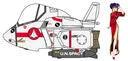 Macross - Lynn Minmay - Eggplane Series - 1/24 - Lynn Minmay (Chinese Dress) w/VF-1J Valkyrie (Hasegawa)ㅤ – Hasegawa – ActionFigureBrasil