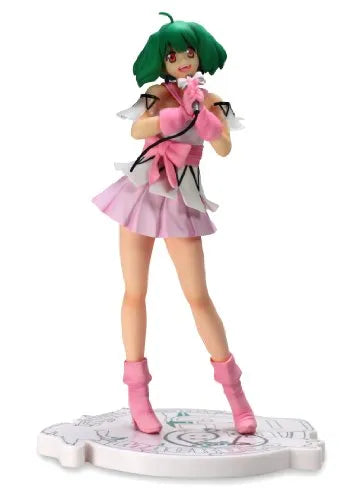 Macross - Macross Frontier - Ranka Lee - Costume x Crossover! - Macross 30th Anniversary SQ Figure Vol. 4 - SQㅤ – Banpresto – ActionFigureBrasil — embalagem